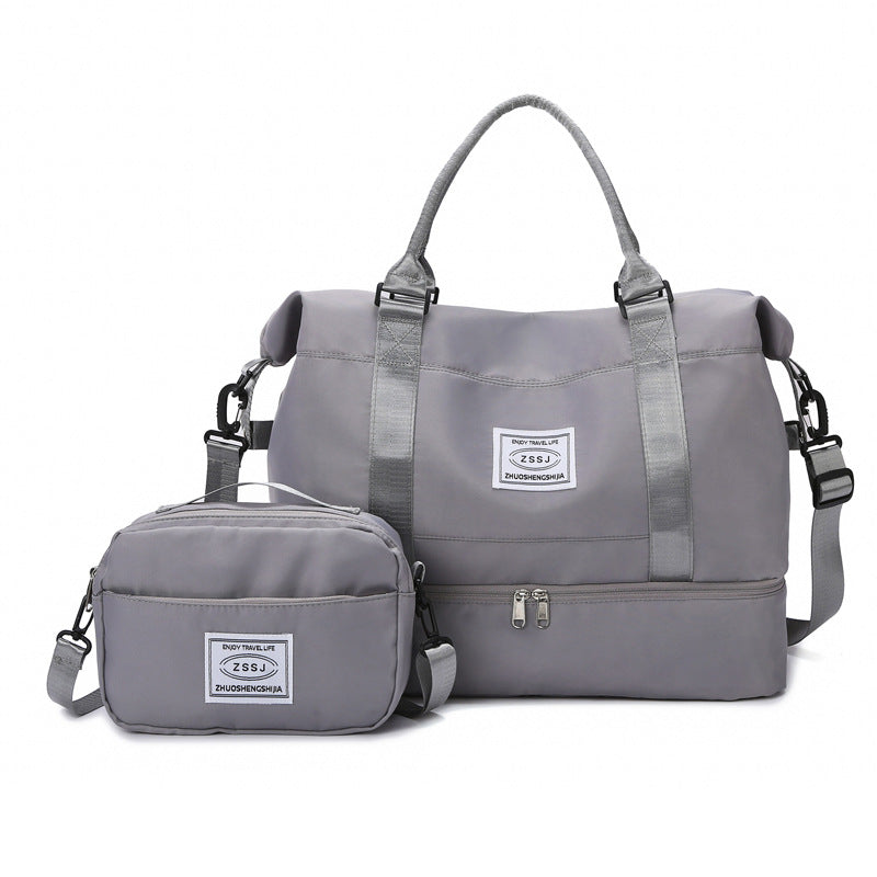 Multi-Functional Travel Duffle Bag with Detachable Pouch