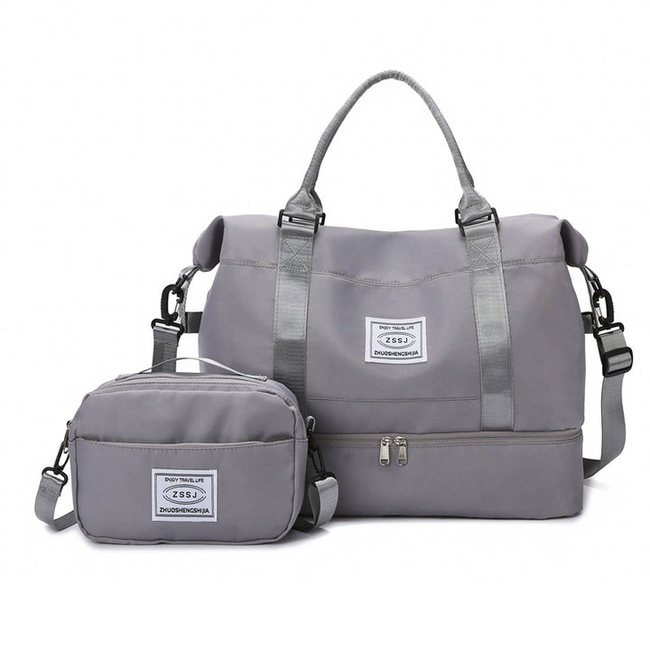 Multi-Functional Travel Duffle Bag with Detachable Pouch