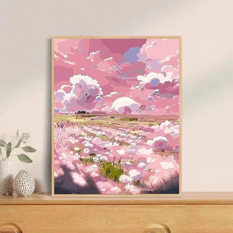 Floral Landscape Canvas Art Stornfield