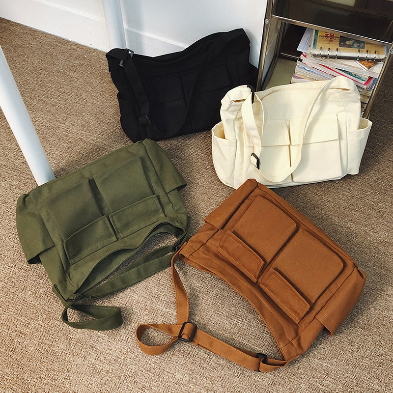 Multi-Pocket Casual Shoulder Bag Stornfield