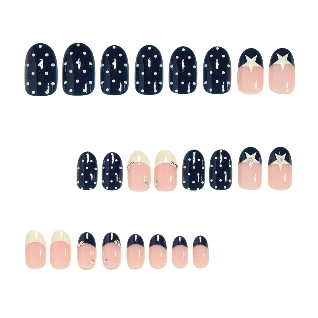 Artistic Press-On Nail Art Set Stornfield