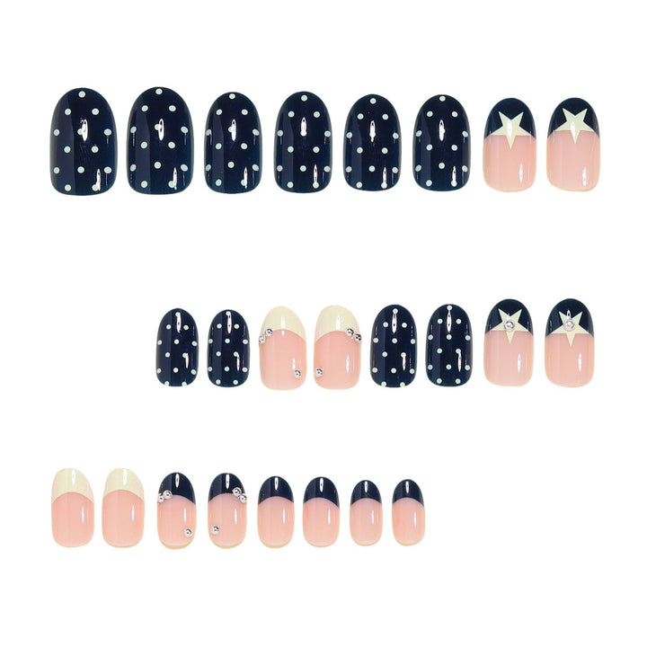 Artistic Press-On Nail Art Set Stornfield