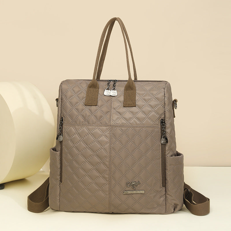 Quilted Multi-Functional Backpack Stornfield