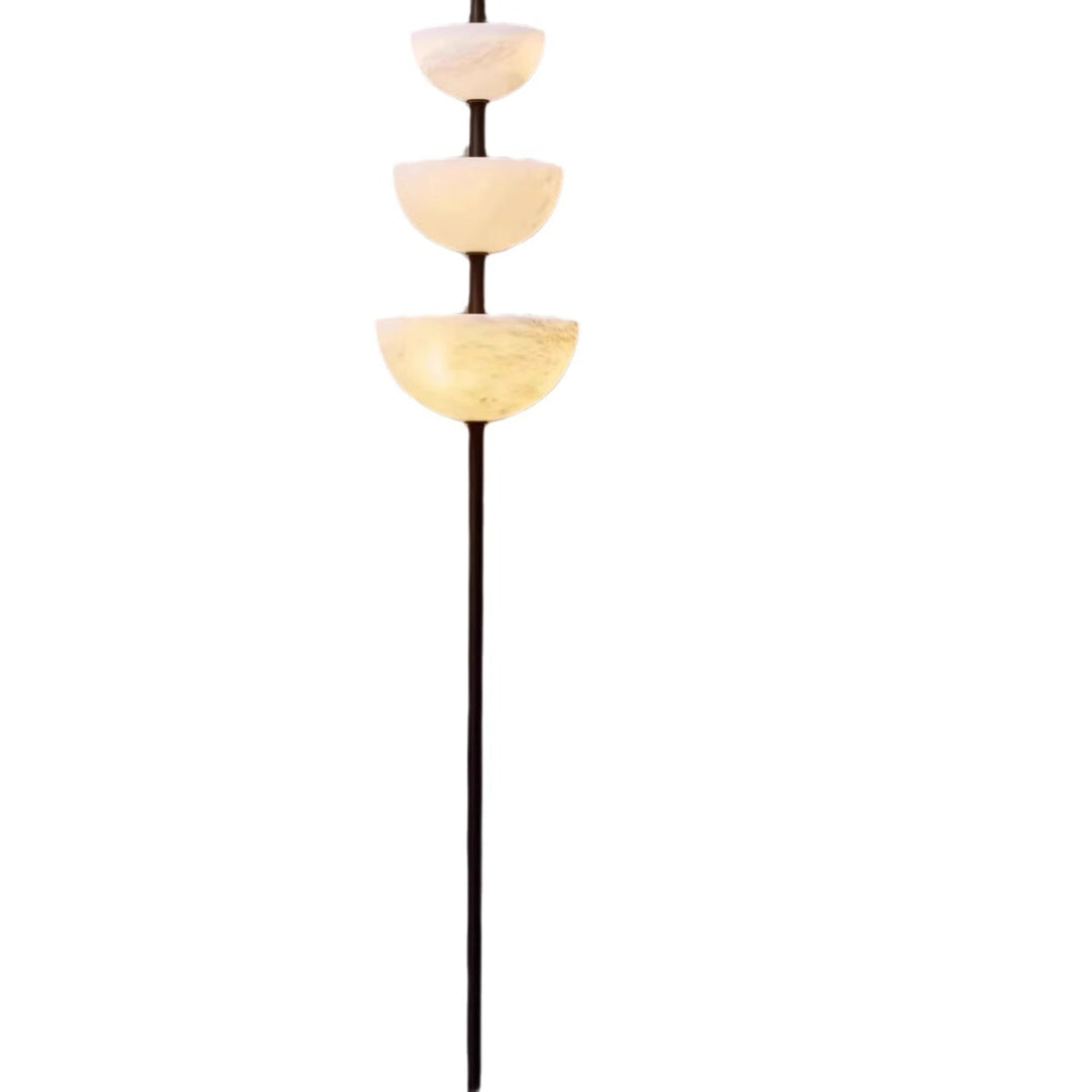 Artistic Alabaster Floor Lamp