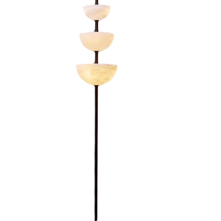 Artistic Alabaster Floor Lamp