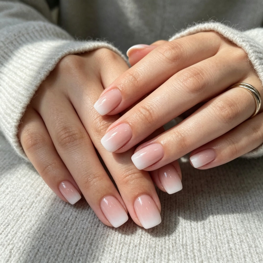 Gradient Ombre Press-On Nails Stornfield