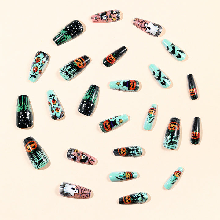 Halloween-Themed 3D Nail Art Extensions Stornfield 1789713455