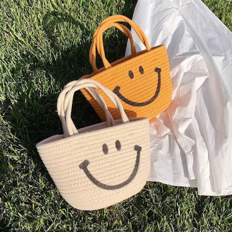Women’s handbag with cheerful smiley motif Stornfield