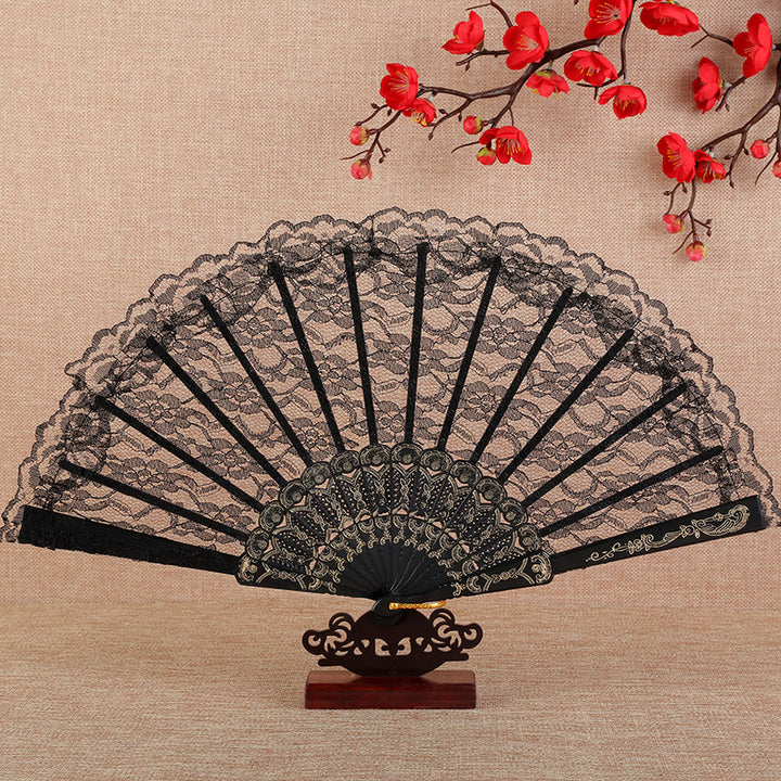 Ladies lace hand fan Stornfield