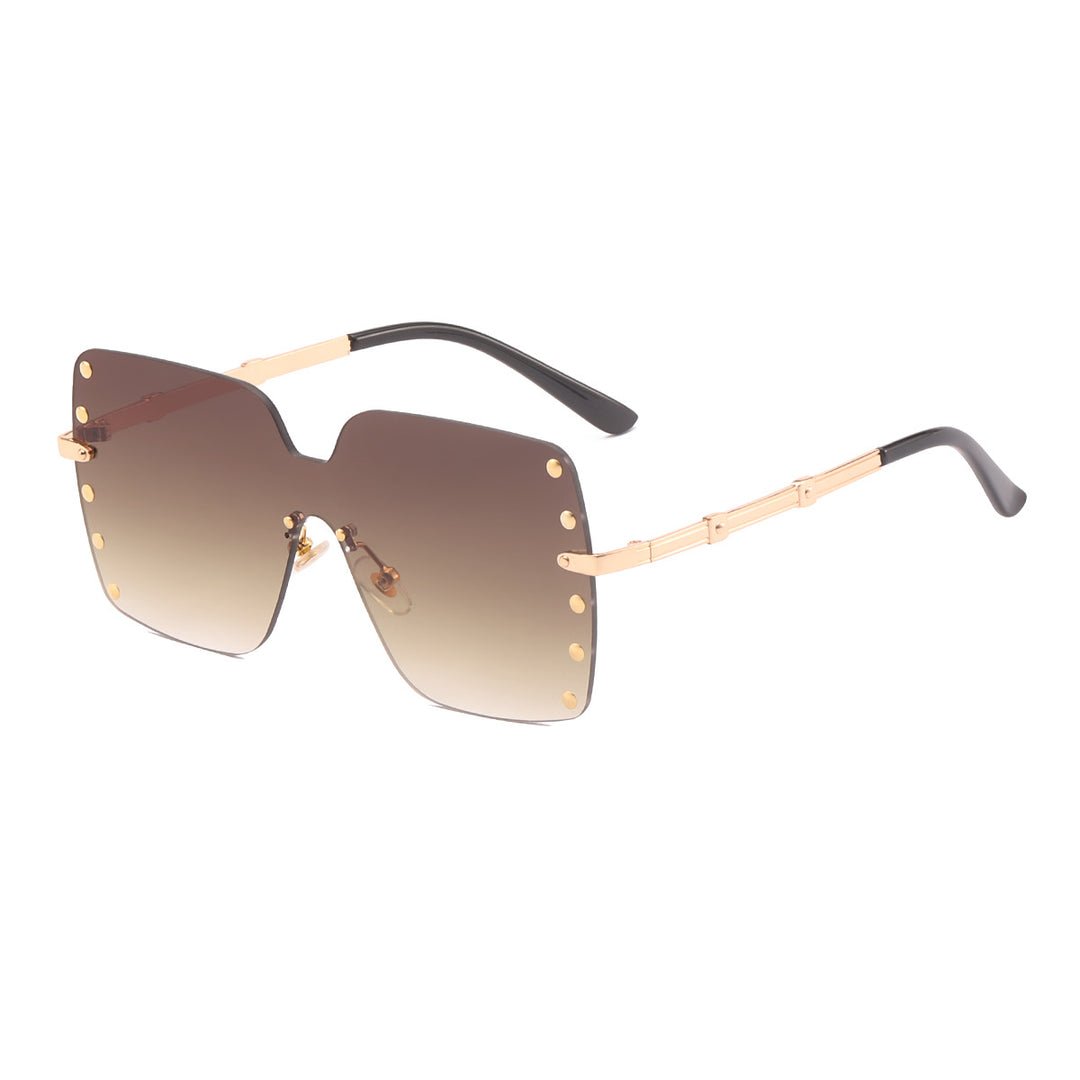 Women's oversized sunglasses with fashionable frame Stornfield