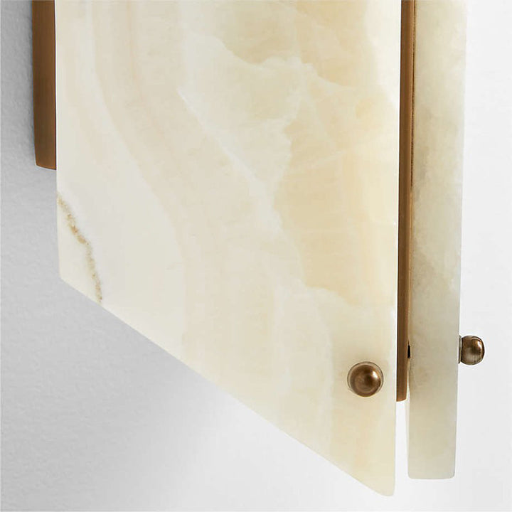 Elegant Stone Wall Sconce
