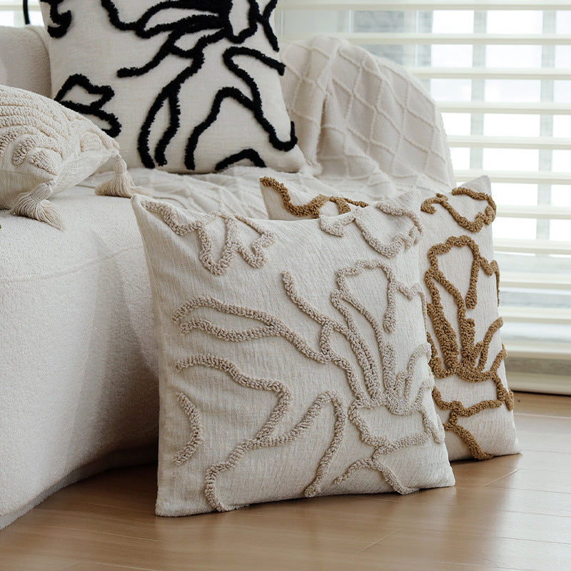 Decorative cushions with artistic pattern