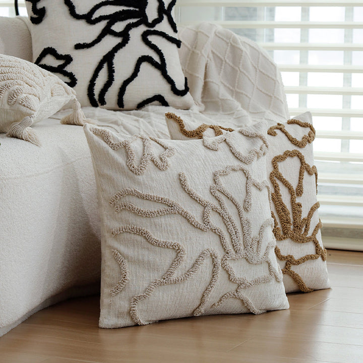 Decorative cushions with artistic pattern