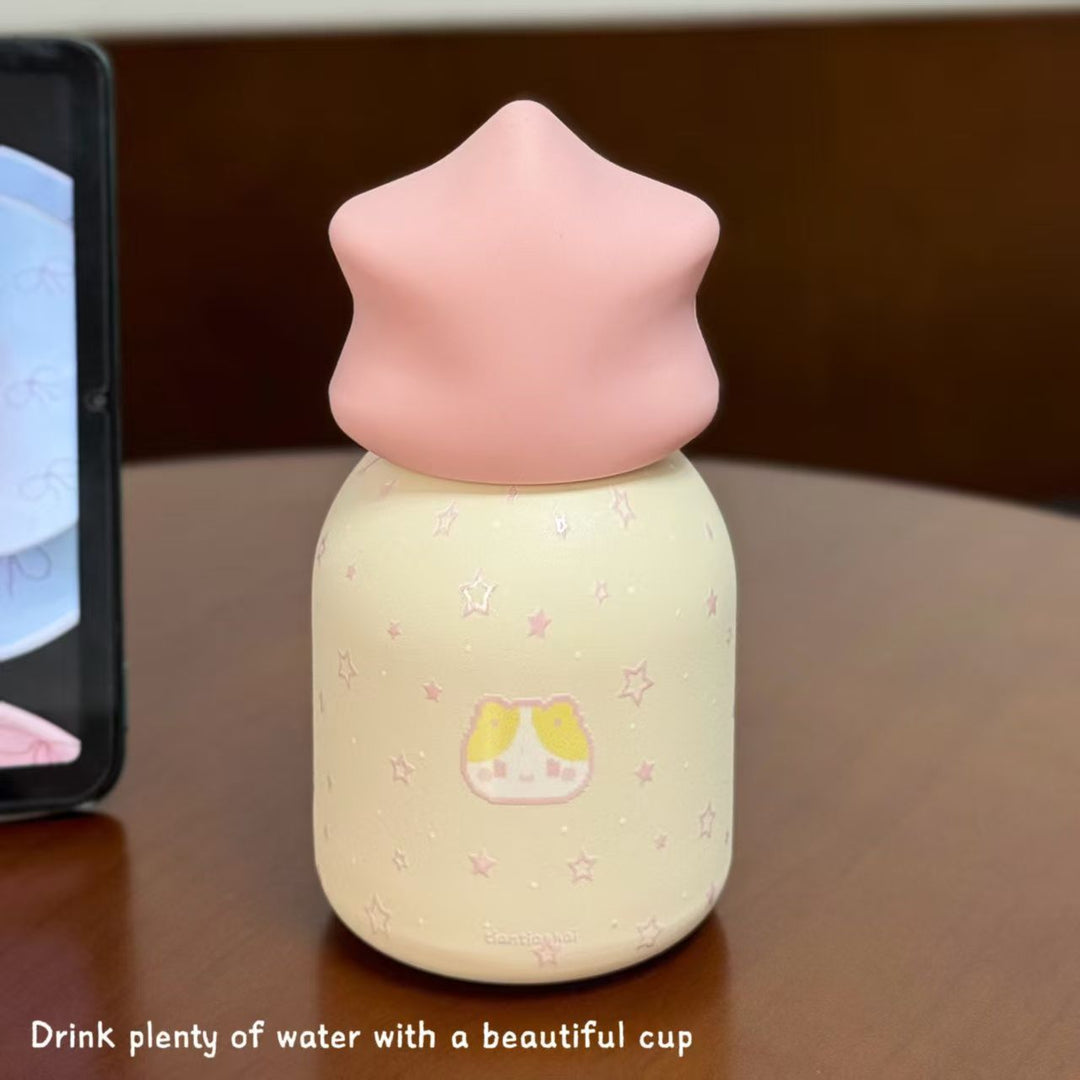 Women's Insulated Drinking Bottle with Creative Star Closure Stornfield