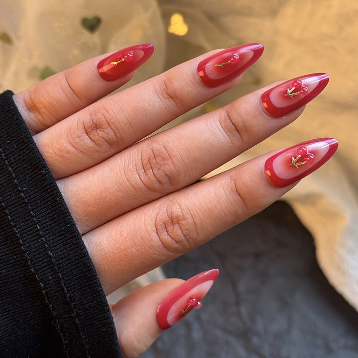 Premium Decorative Press-On Nail Set Stornfield