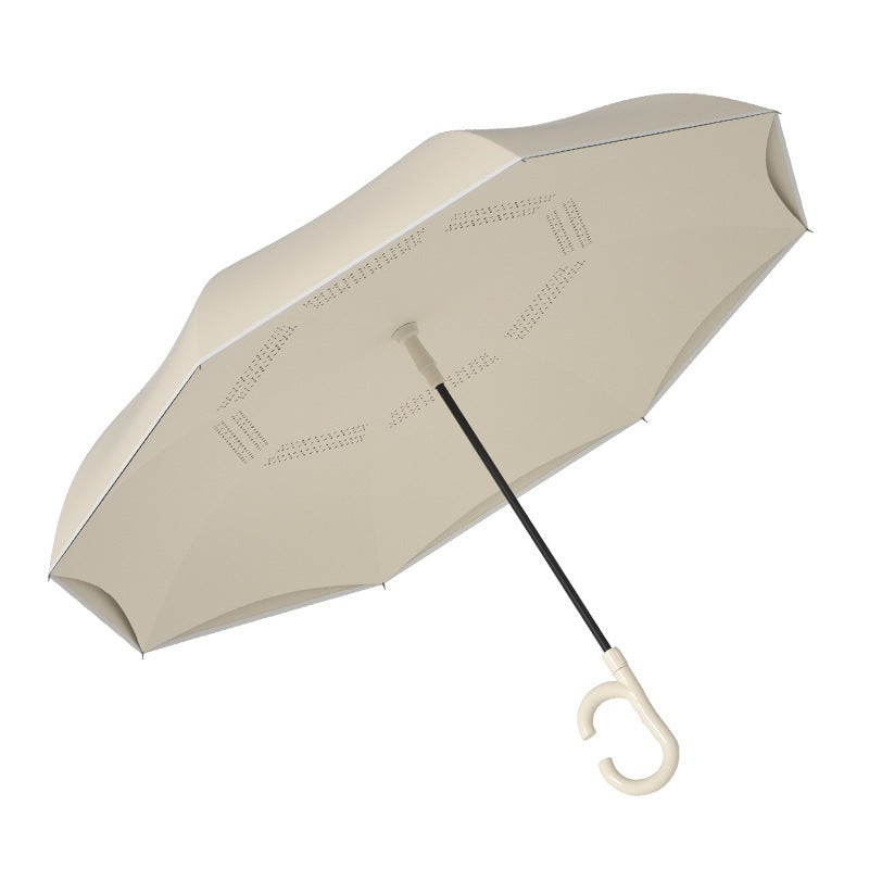 Ladies innovative mini folding umbrella with ergonomic handle Stornfield