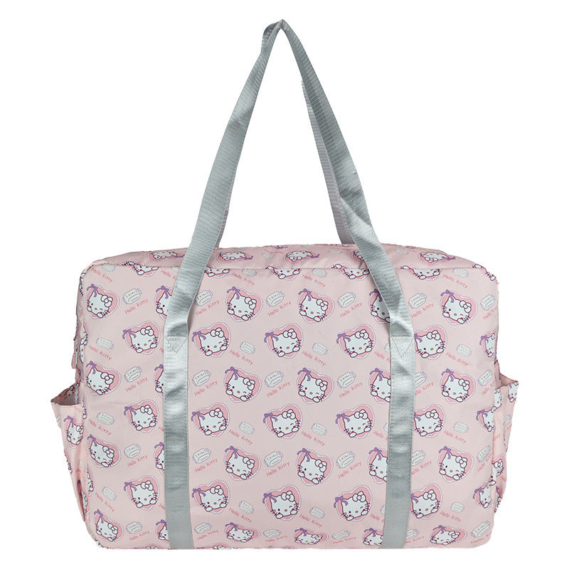 Playful Patterned Overnight Tote Bag Stornfield