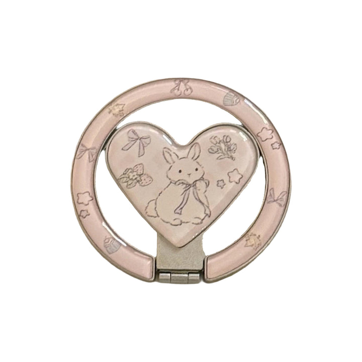 Playful smartphone finger holder with heart design Stornfield