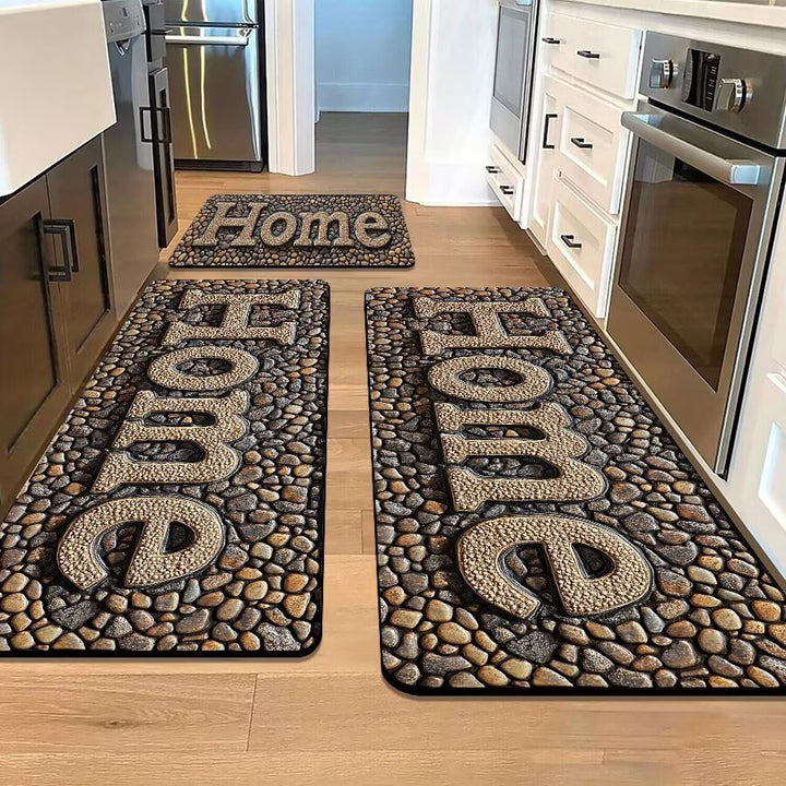Stone-Inspired Decorative Area Mat Stornfield