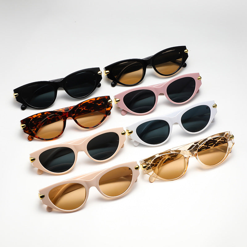Women's Cat-Eye Sunglasses with Luxurious Accents and Unique Design Stornfield