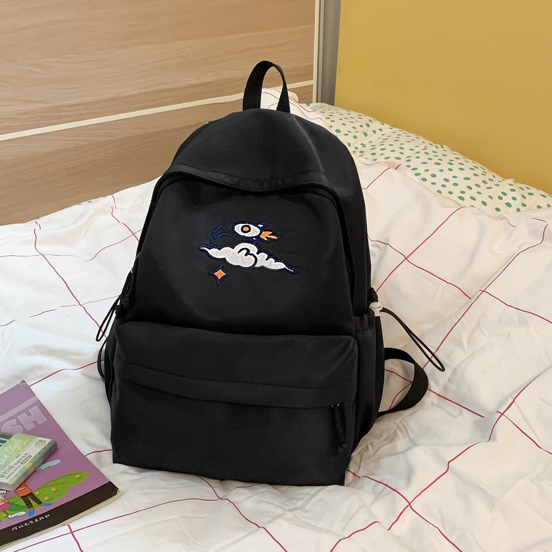 Everyday backpack with unique embroidery design Stornfield