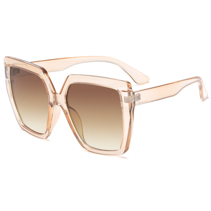 Women’s fashionable transparent sunglasses with square lenses Stornfield