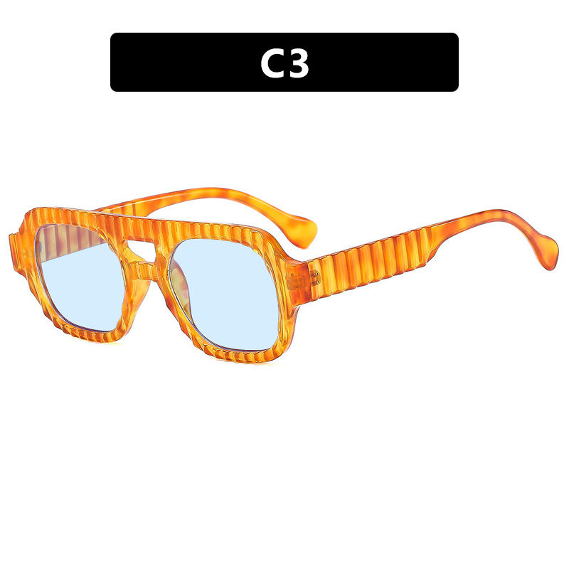 Women's geometric sunglasses with sophisticated structural design Stornfield
