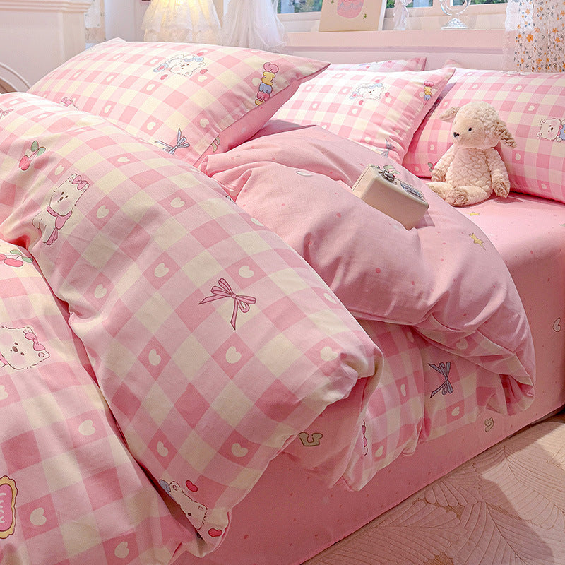 Elegant Textured Bed Linen Set