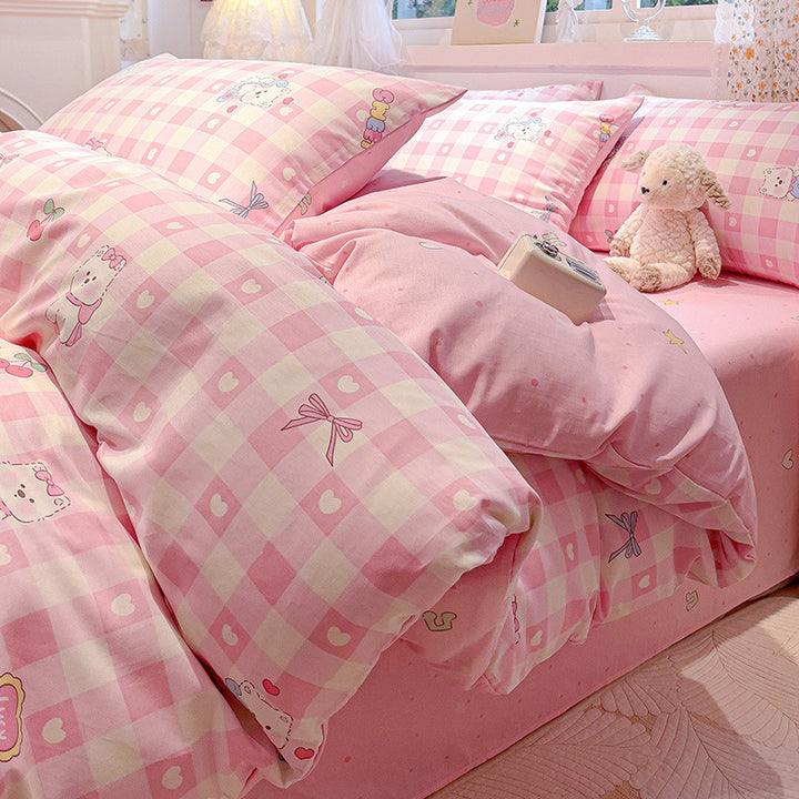 Elegant Textured Bed Linen Set