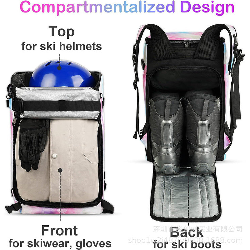 Stylish Watercolor Pattern Backpack Stornfield