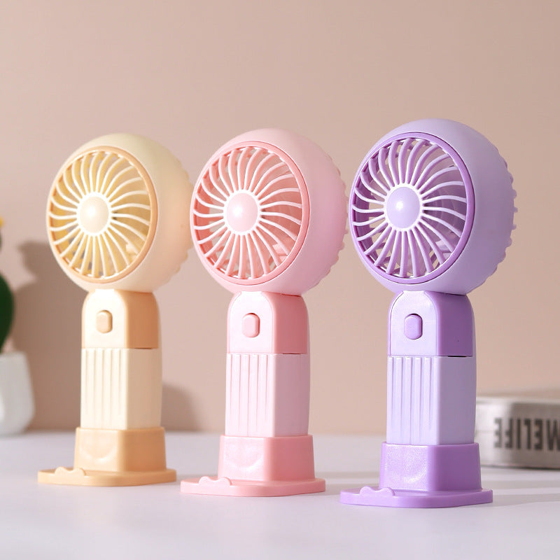 Women Portable Hand Fan with Flexible Speed Control Stornfield