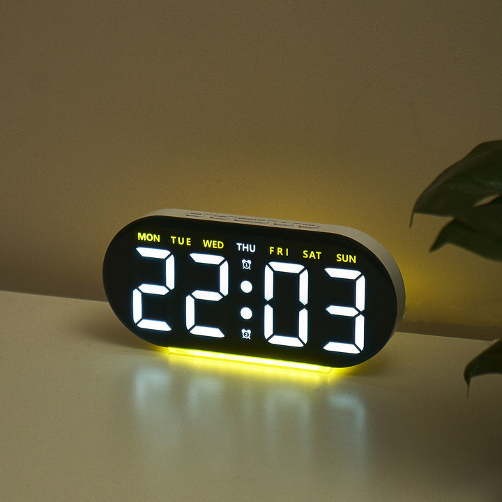 Digital LED Alarm Clock with Multifunctional Date Display Stornfield