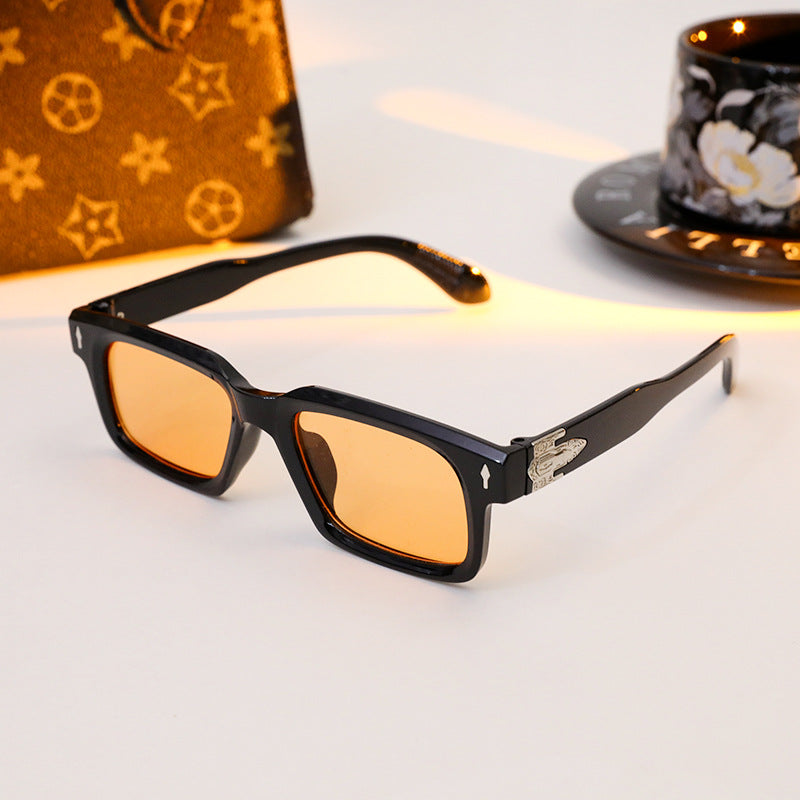 Ladies elegant rectangular sunglasses with special frame Stornfield