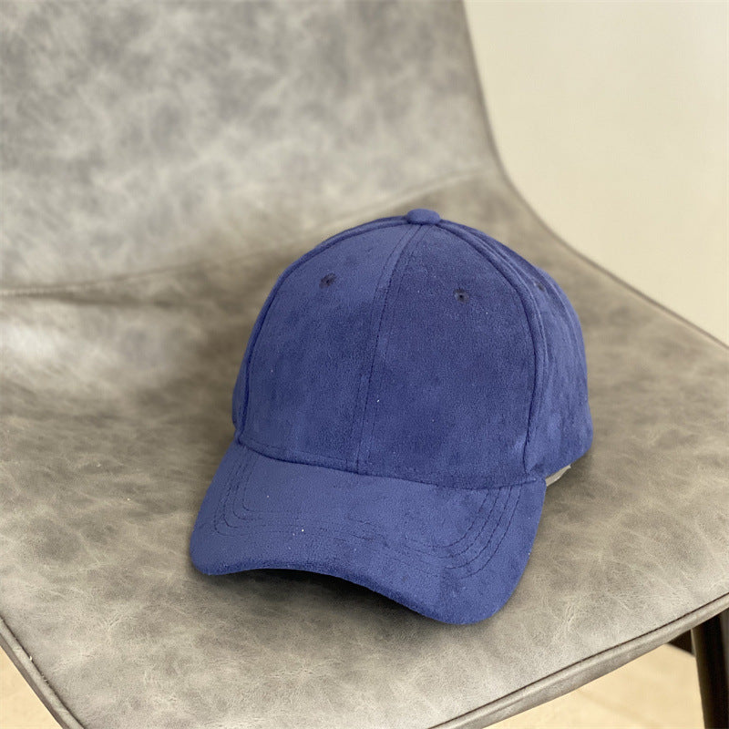 Men's Suede Texture Classic Cap Stornfield