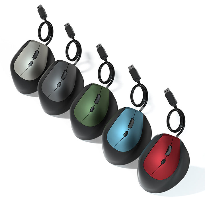 Ergonomic Vertical Cable Mouse Stornfield