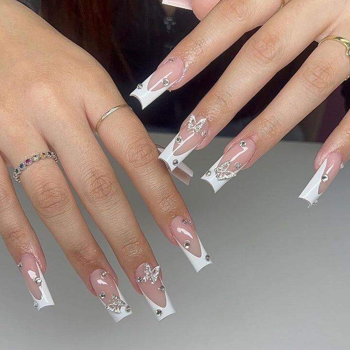 Decorative 3D Acrylic Nail Enhancements Stornfield