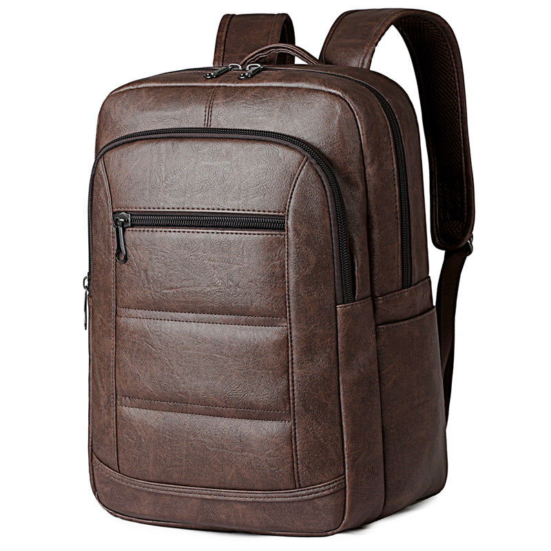 Elegant Backpack Made of Durable Synthetic Leather with Intelligent Compartment System Stornfield