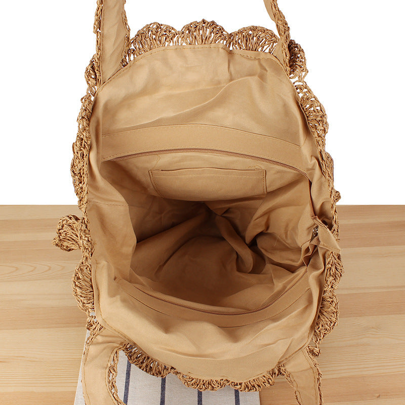 Handwoven bast bag Stornfield