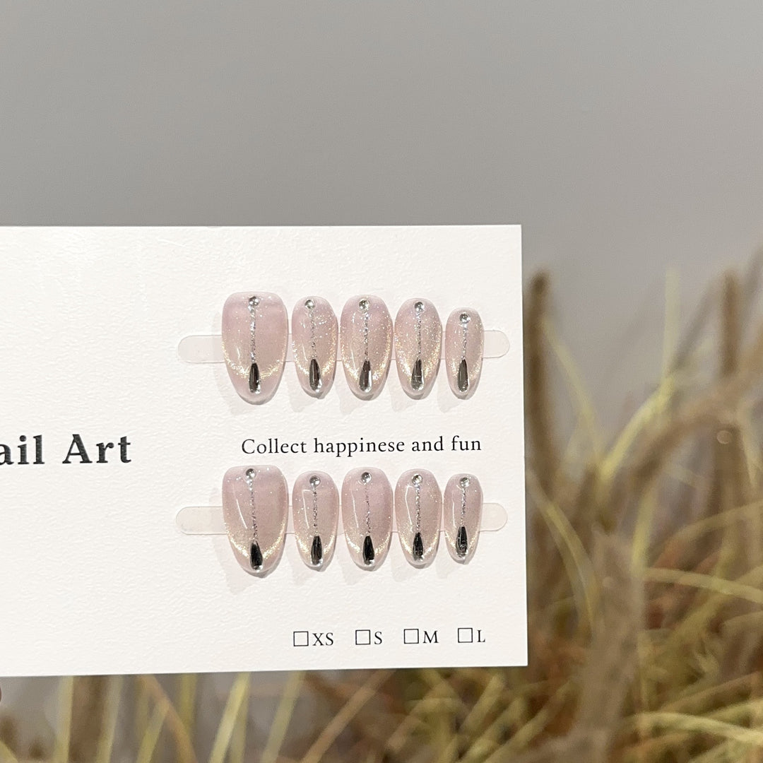 Elegant Press-On Nail Art Collection