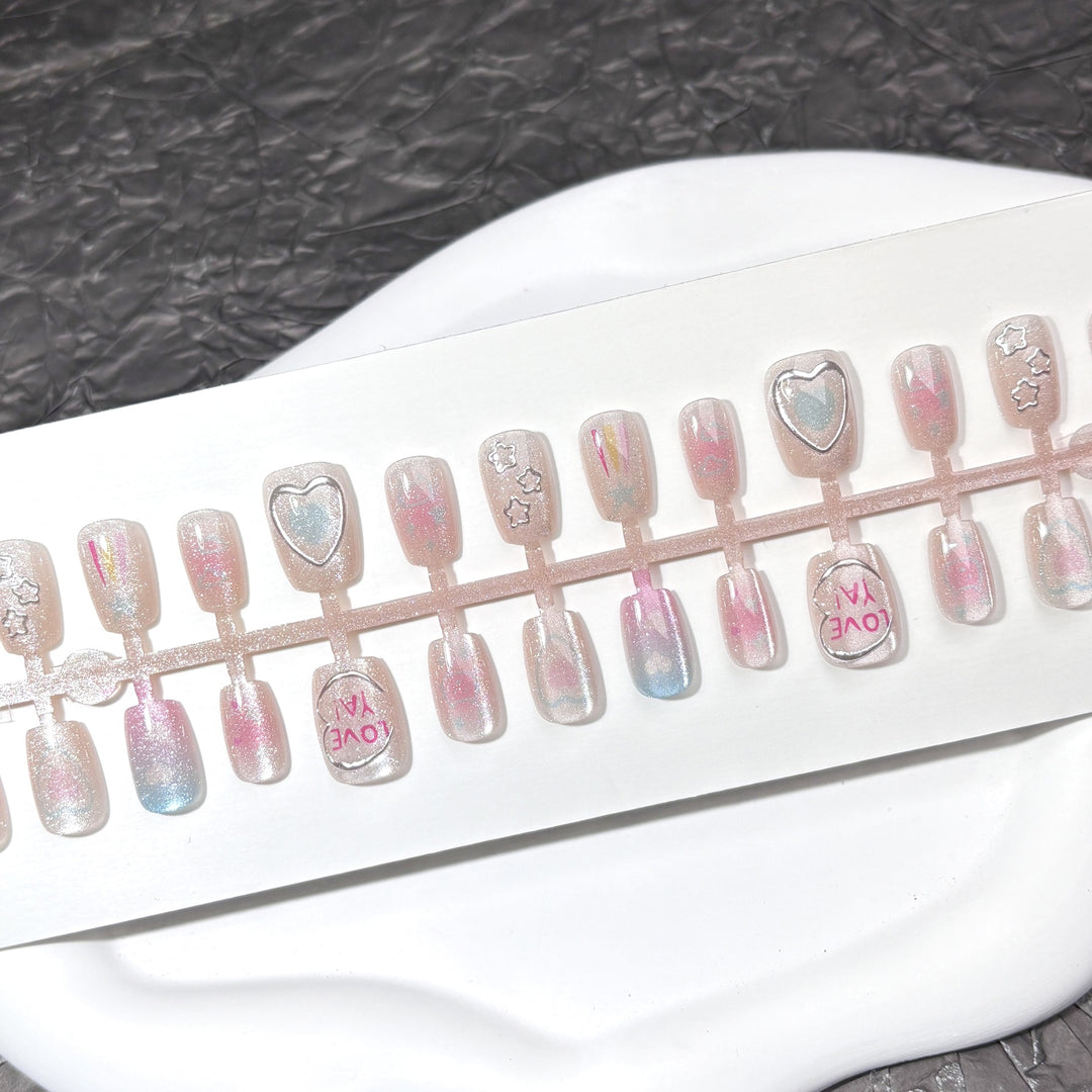 Creative Artistic Press-On Nail Collection