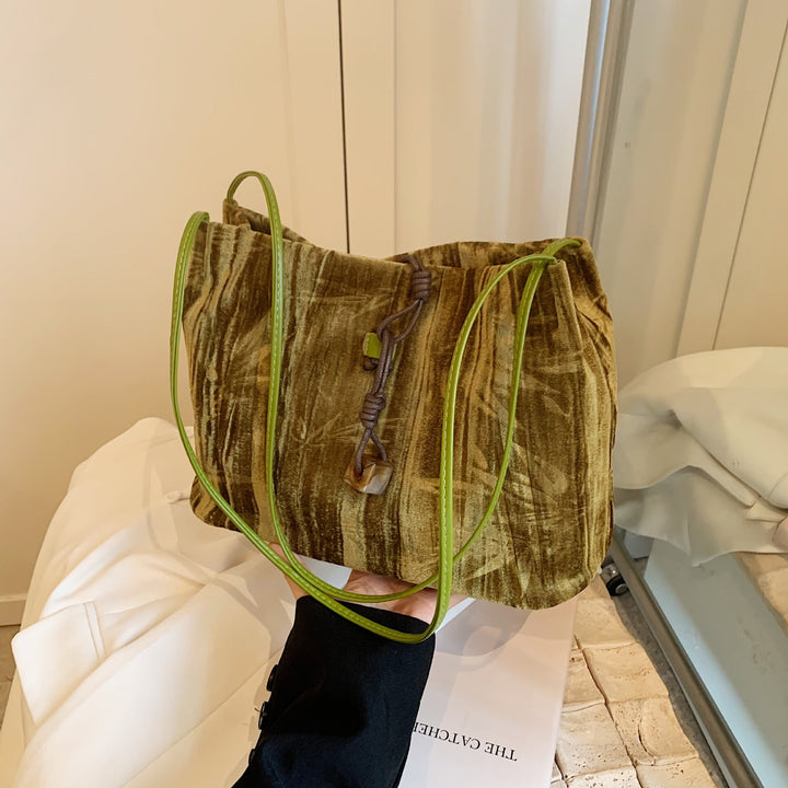Chic Textured Handheld Tote Bag Stornfield