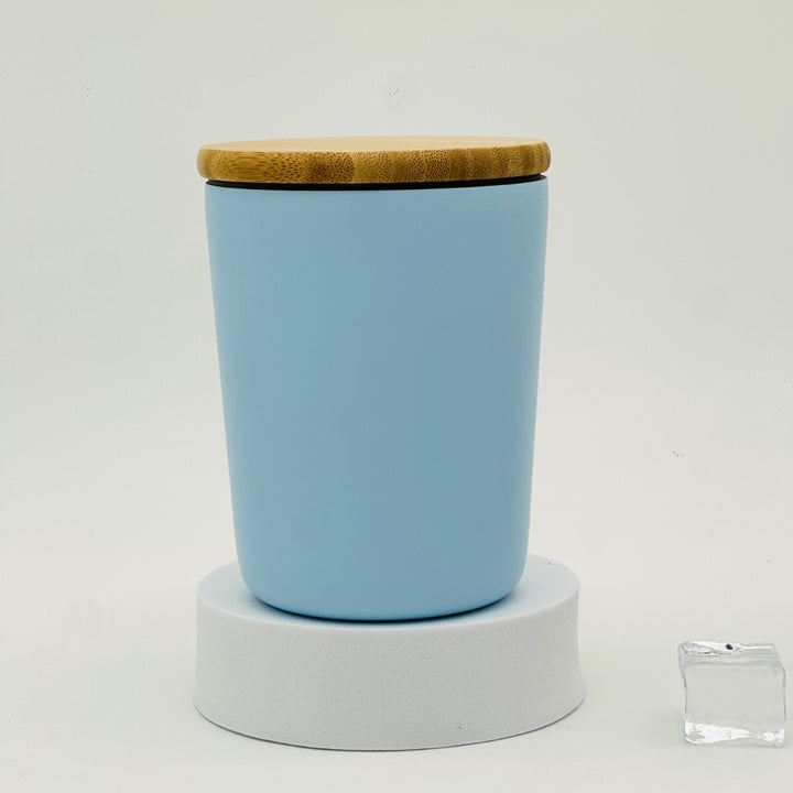 Ladies elegant sustainable insulated cup with bamboo lid Stornfield