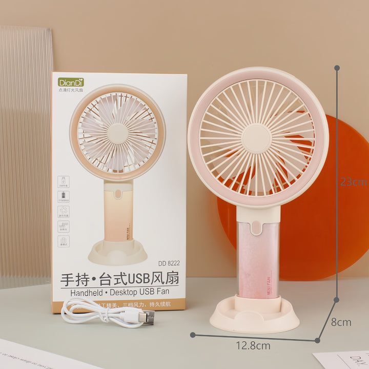 Women's Portable Handheld Fan with Spray Function and Ergonomic Design Stornfield