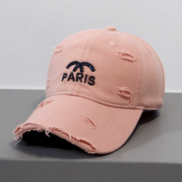 Women's Distressed Graphic Adjustable Baseball Cap Stornfield
