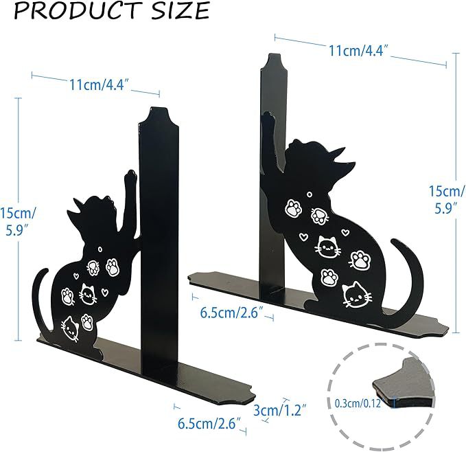 Decorative Cat Bookends