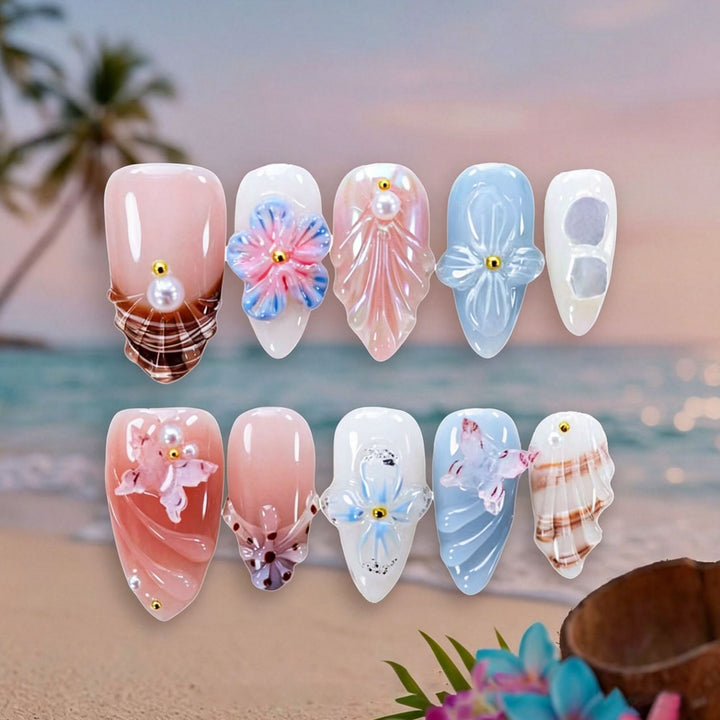 Luxury Nail Art Set with Galactic Designs Stornfield