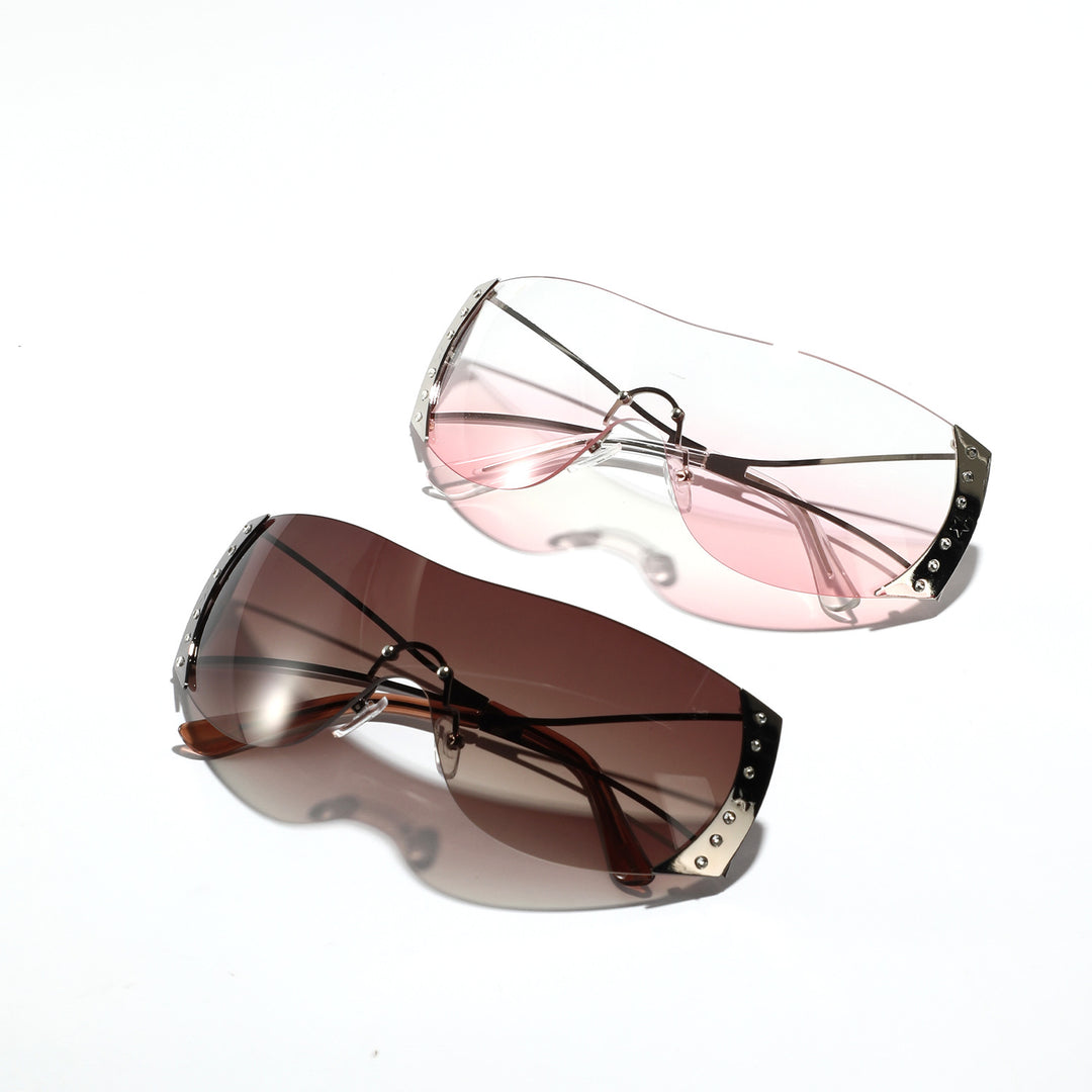 Women futuristic sunglasses with stylish frame and high-grade UV protection Stornfield