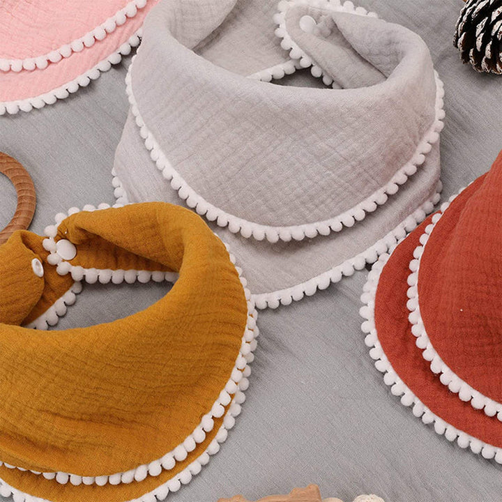 Soft Cotton Drool Bibs Set Stornfield