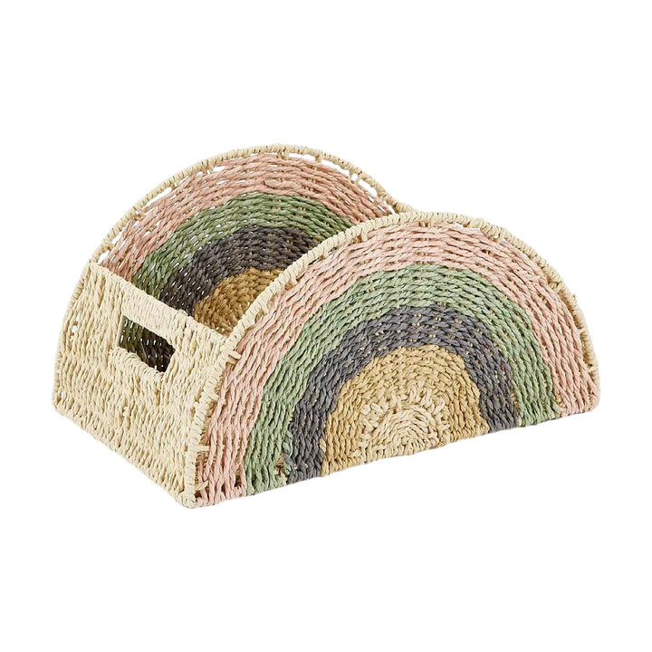 Creative storage basket in rainbow design Stornfield