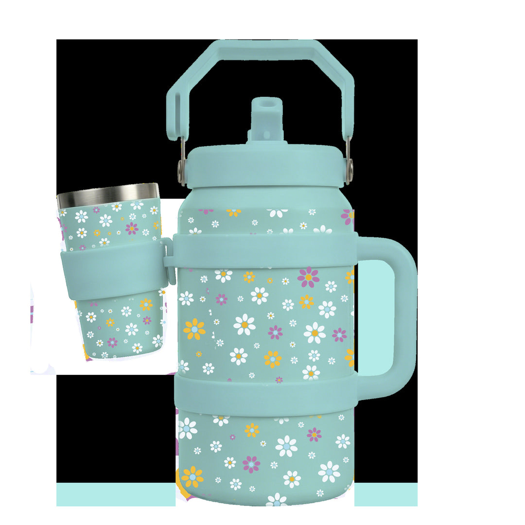 Ladies Insulated Drinking Bottle with Practical Carry Handle Stornfield